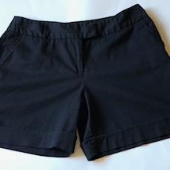 Ingredients Pants - Ingredients, Women's Size 14, Black, Cotton Blend, Mid-Rise Shorts
